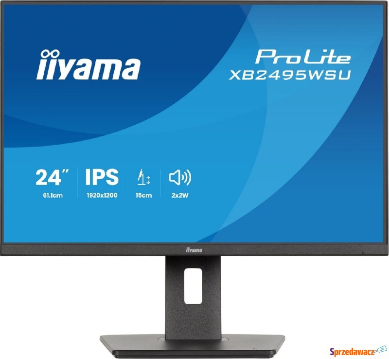 iiyama ProLite XB2495WSU-B1 - Monitory LCD i LED - Czarne