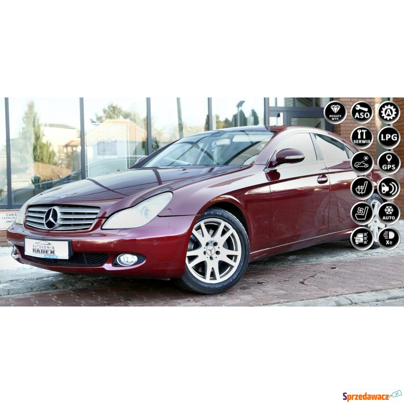 Mercedes - Benz CLS-klasa  Sedan/Limuzyna 2005,  3.5 benzyna+LPG, automat - Na sprzedaż za 26 900 zł - Świebodzin
