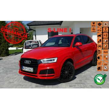 Audi Q3 - Pakiet S-Line! Automat! Niski Przebieg! Gwarancja!