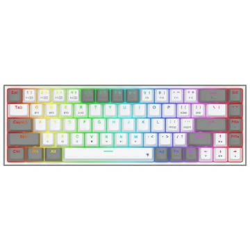 Klawiatura Klawiatura gamingowa Redragon Castor Pro K631RGB-PRO-WG Redragon Mechanical Red Switches 