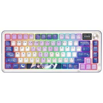 Klawiatura Klawiatura gamingowa Redragon Flekact Pro K708AK-RGB-PRO Leopard L bezprzewodowa mechanic