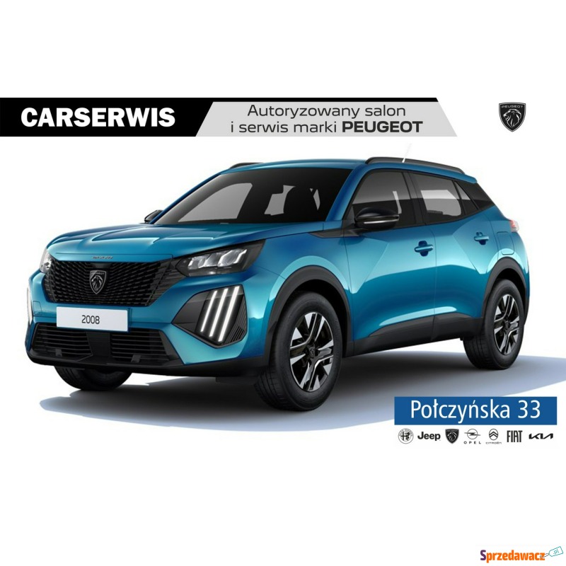 Peugeot 2008  SUV 2026,  1.2 hybryda, automat - Na sprzedaż za 101 890 zł - Warszawa