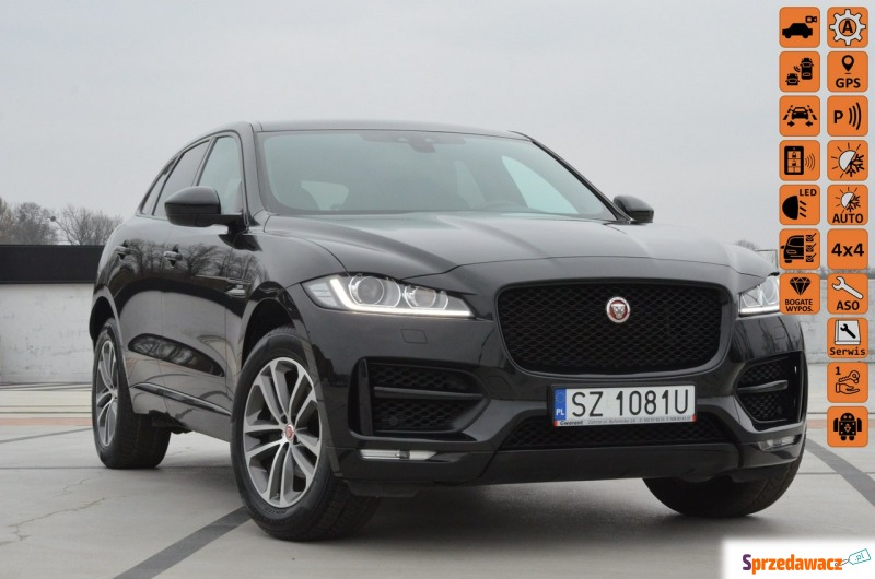 Jaguar F-PACE  SUV 2020,  2.0 benzyna, automat - Na sprzedaż za 87 900 zł - Zabrze