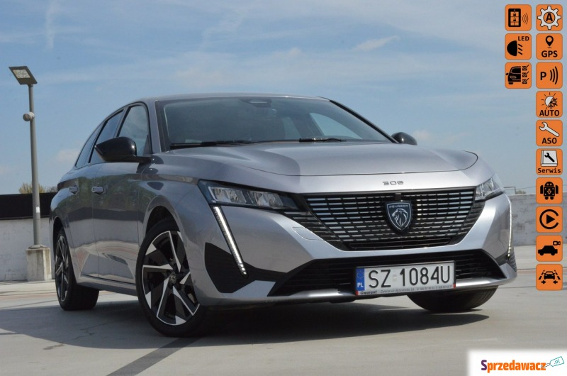 Peugeot 308  Kombi 2022,  1.5 diesel, automat - Na sprzedaż za 69 900 zł - Zabrze