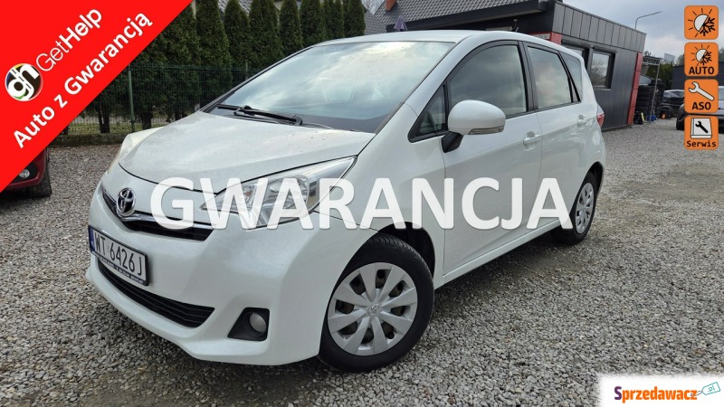 Toyota Verso  Hatchback 2013,  1.3 benzyna - Na sprzedaż za 15 900 zł - Otwock Mały