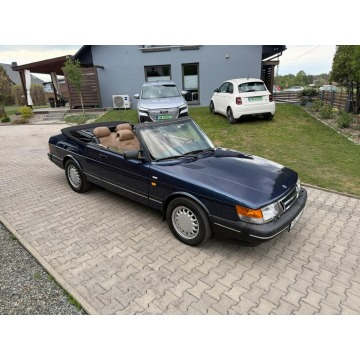 Saab 900  Kabriolet 1990,  2.0 benzyna - Na sprzedaż za 29 900 zł - Mysłowice - zdjęcie 4