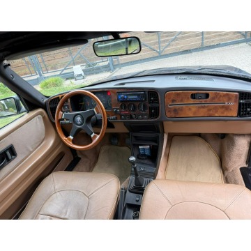 Saab 900  Kabriolet 1990,  2.0 benzyna - Na sprzedaż za 29 900 zł - Mysłowice - zdjęcie 9