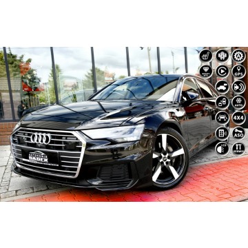 Audi A6 - 286PS|S-Line|Quattro|Kamery|Radary|Skóry|FV23%| Serwisow.| GWARANCJA|