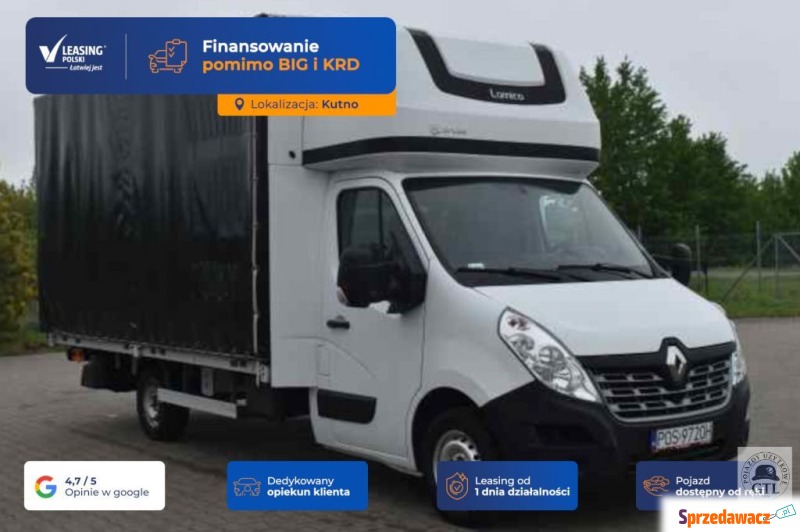 Renault Master 2020 diesel - Na sprzedaż za 44 342 zł - Kutno