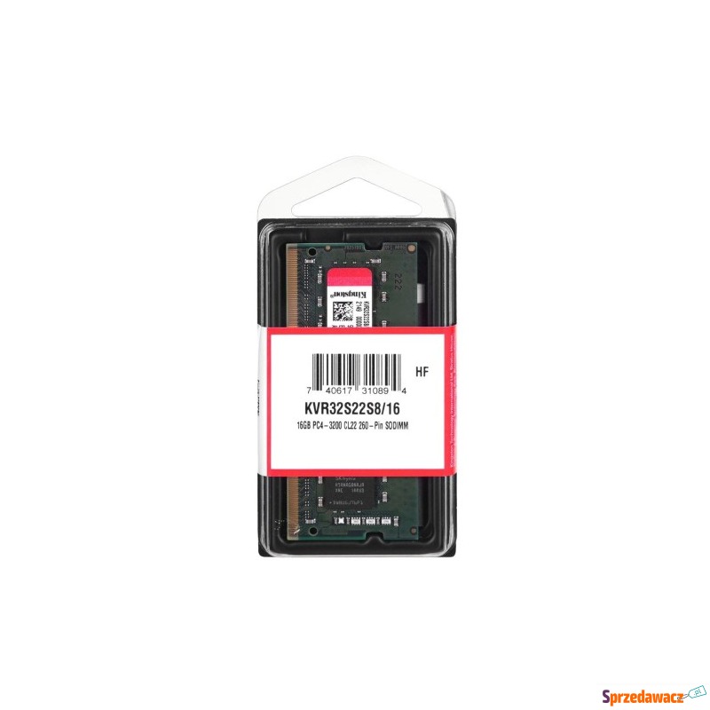 DDR4 SODIMM 16GB 3200MHz CL22 1Rx8 - Pamieć RAM - Kędzierzyn-Koźle