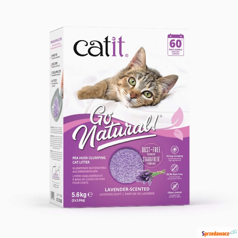 Catit Go Natural żwirek dla kota o zapachu la... - Żwirki do kuwety - Bytom