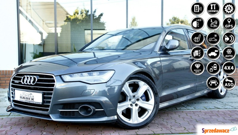 Audi A6 2016,  3.0 diesel, automat - Na sprzedaż za 74 900 zł - Świebodzin