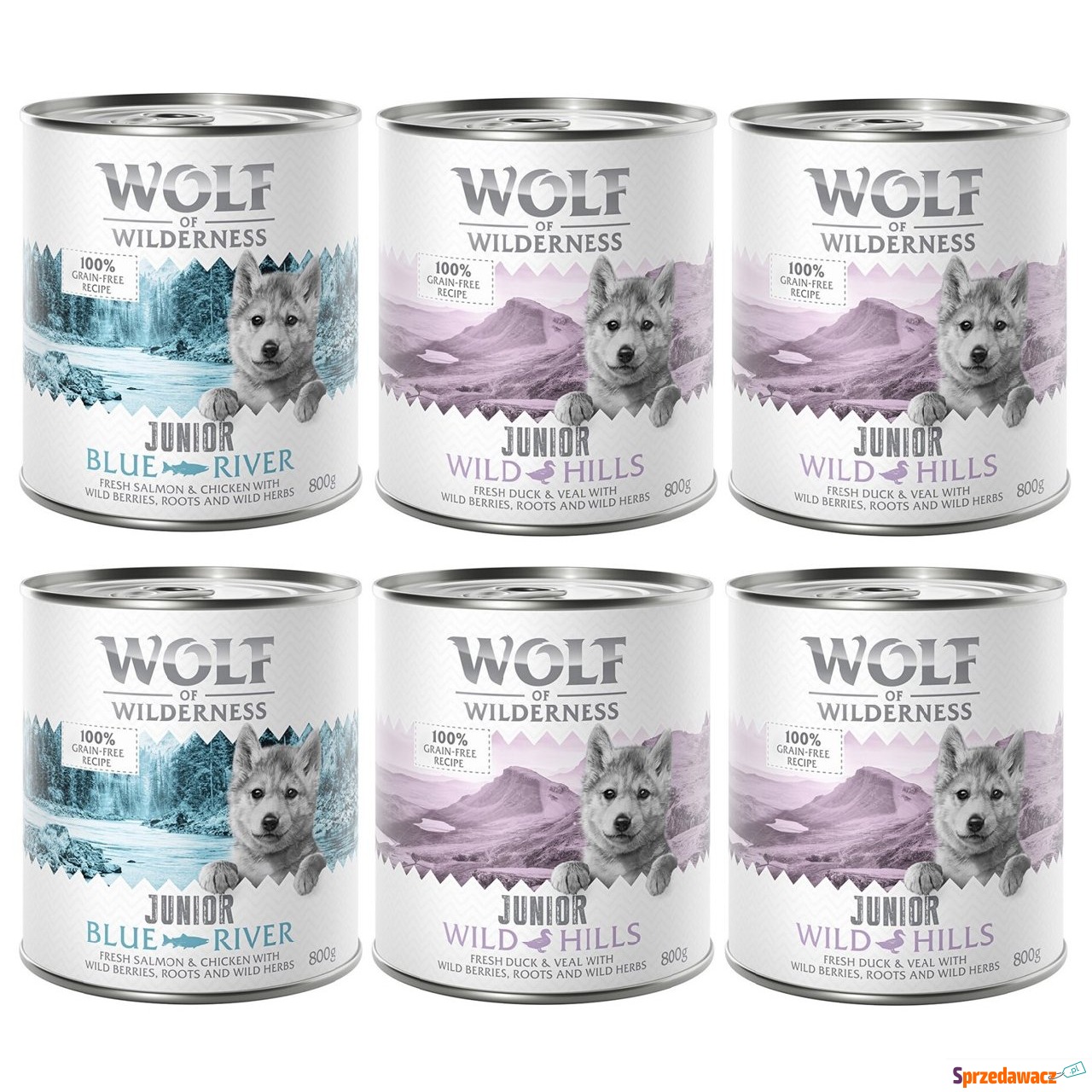 Pakiet mieszany Wolf of Wilderness...
