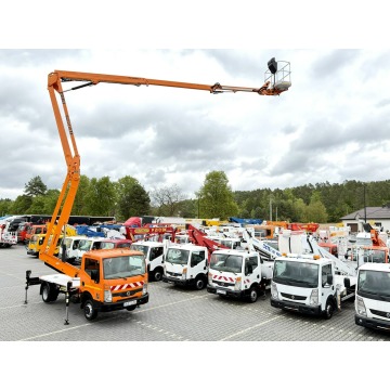 Nissan Cabstar - Zwyżka Podnośnik Koszowy ISOLI PNT210 J Wysokość Podnoszenia 21m P7