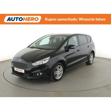 Ford S-Max - Ledy, asystenci, automat, 190 koni, czytanie znaków, , pełna historia