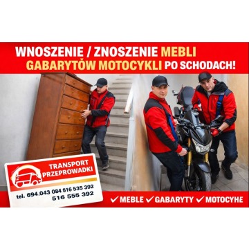 Przeprowadzki transport Tragarze wnosimy wszystko... - Pozostałe usługi dostawcze - Warszawa - zdjęcie 4