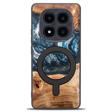 Drewniane etui do Xiaomi Redmi Note 14 Pro 5G / Xiaomi Poco X7, Bewood Unique Planets Ziemia do MagS