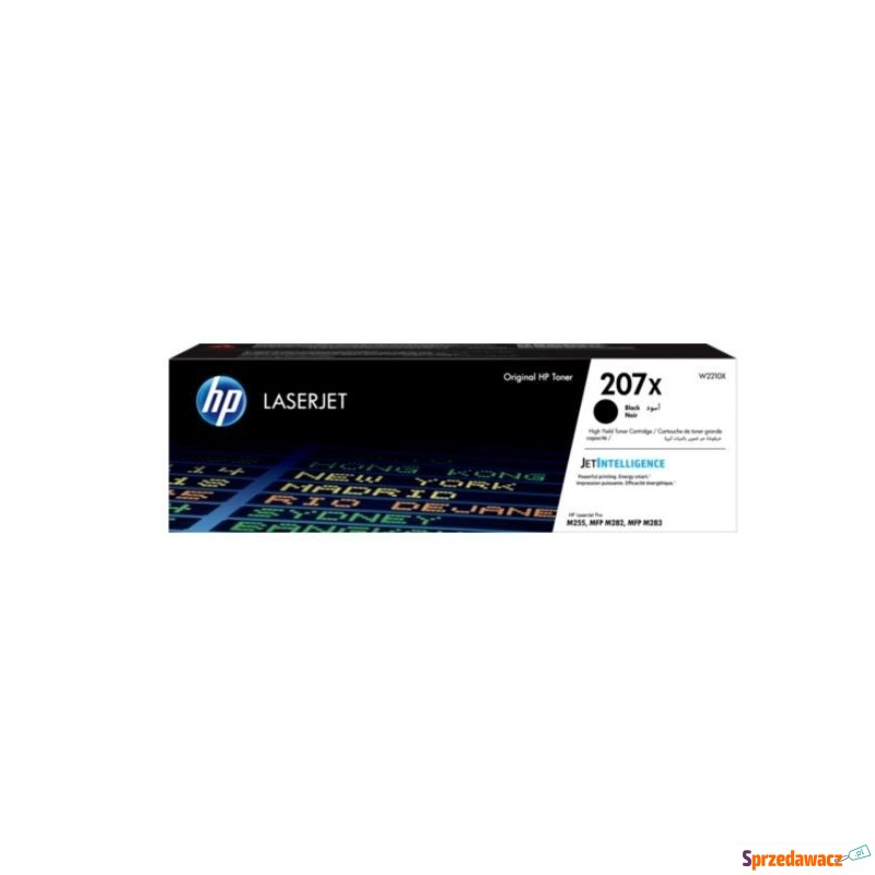Oryginalny toner HP 207X XL czarny  (W2210X) - Tusze, tonery - Słupsk