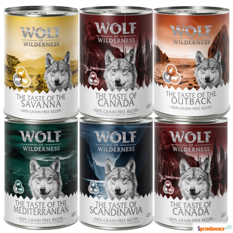 Mieszany pakiet próbny Wolf of...