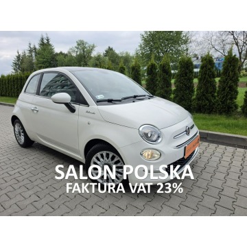 Fiat 500 - Fvat/Krajowy/Dolcevita/Bezwypadkowy/Panorama
