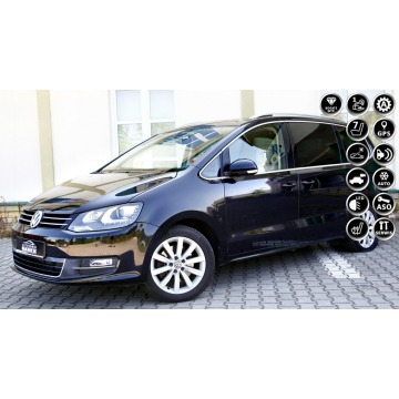 Volkswagen Sharan - DSG/Panorama/Alcantara/Navi/Kamera/LED/7 Foteli/ Serwisowany/GWARANCJA