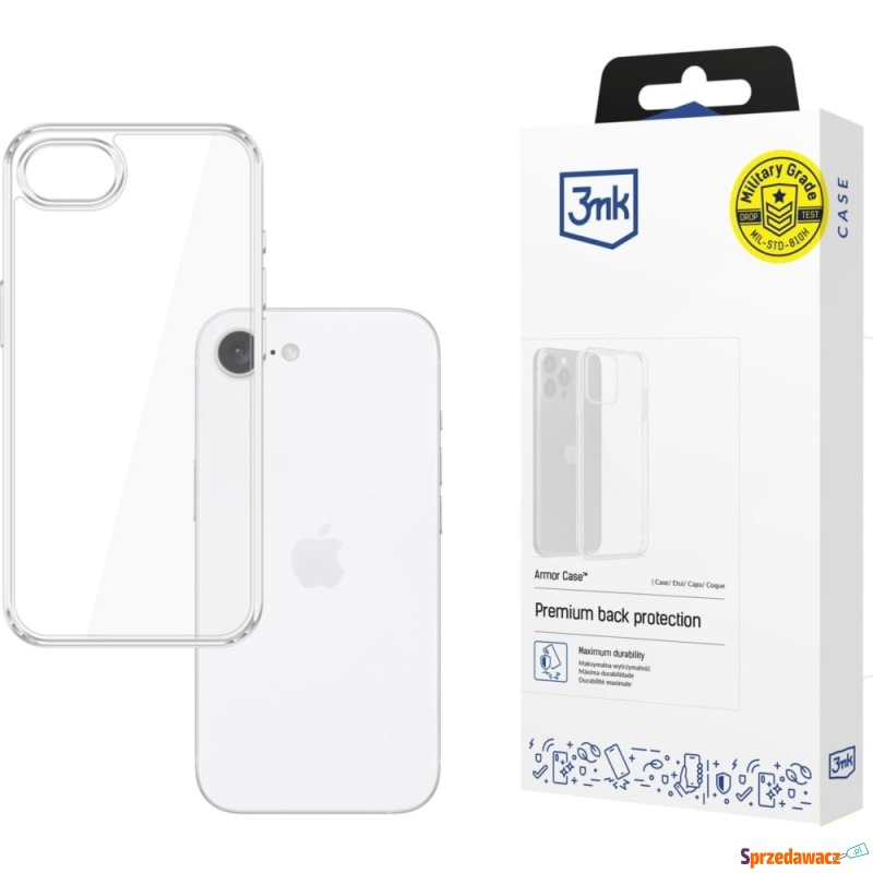 Etui 3mk Armor Case do iPhone 17e / 16e, prze... - Etui na smartfony - Katowice