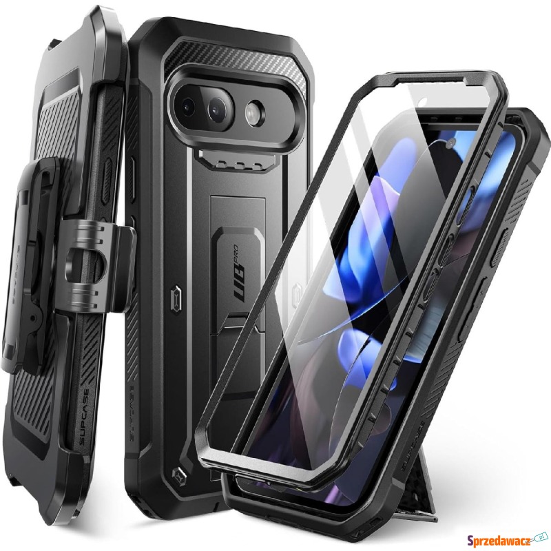 Etui Supcase UB Pro SP do Google Pixel 9a, czarne - Etui na smartfony - Grudziądz