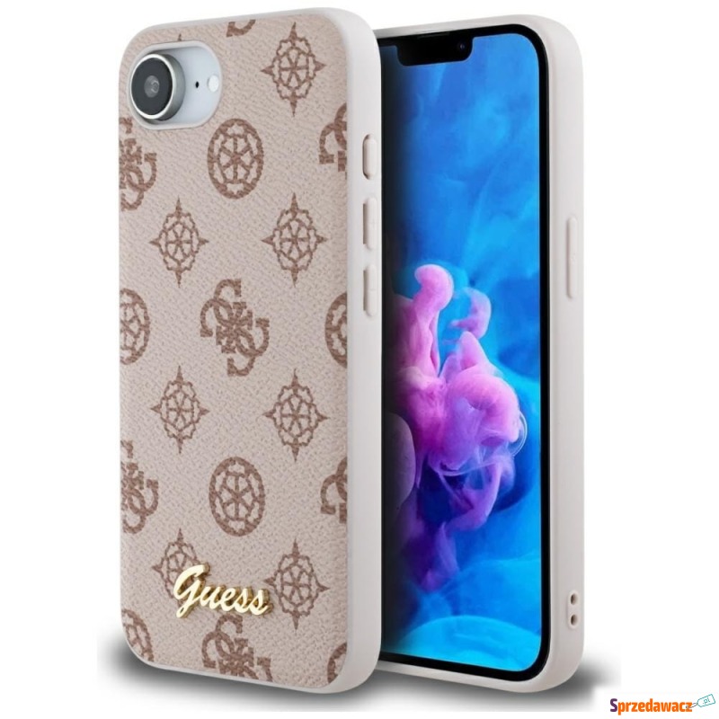 Etui Guess Peony Script Logo MagSafe do iPhone... - Etui na smartfony - Olsztyn