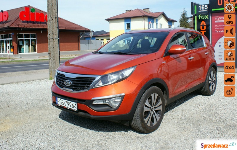 Kia Sportage  SUV 2012,  2.0 diesel, automat - Na sprzedaż za 39 400 zł - Ostrów Wielkopolski