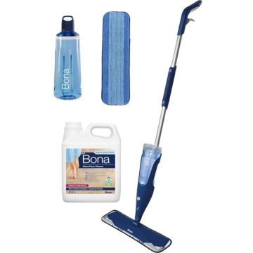 Mop tradycyjny Zestaw Bona Premium Spray Mop do podłóg drewnianych+ płyn Bona do podłóg drewnianych 