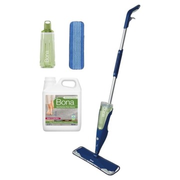 Mop tradycyjny Zestaw Bona Premium Spray Mop do podłóg kamiennych, płytek i paneli + płyn Bona do po