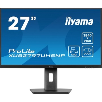 iiyama ProLite XUB2797UHSNP-B1 - 60Hz | 4K | 27'' | IPS | 4ms