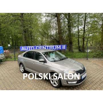 Škoda RAPID - bezwypadkowy benzyna polski salon