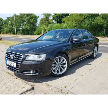 Audi A8 - 4,2 Benzyna Full Opcja Bose Masaże Zarejestrowany