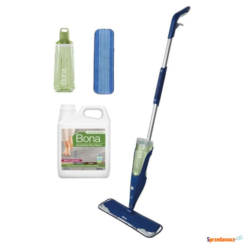 Mop tradycyjny Zestaw Bona Premium Spray Mop do... - Mopy, wiadra - Piaseczno