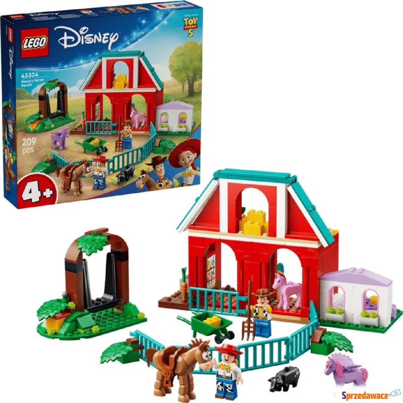 Klocki konstrukcyjne LEGO Disney Pixar 43304 Dziki... - Klocki - Kielce