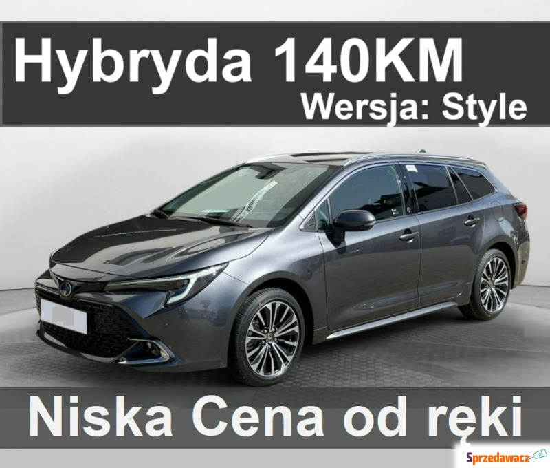 Toyota Corolla 2026,  1.8 hybryda, automat - Na sprzedaż za 122 900 zł - Szczecinek