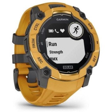 Garmin Instinct 3 Solar 50mm Sunburst z paskiem w kolorze Sunburst / Grey