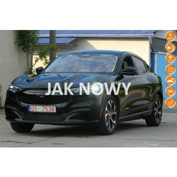Ford Mustang Mach-E - 2021 Elektryk 294KM 610km Zasięg Premium Skóra 62tkm Jak Nowy