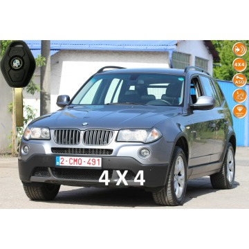 BMW X3 - 2010r. 2.0 Diesel 177KM 4x4 napęd PÓŁSKÓRY Alusy Klimatyzacją Opłacony
