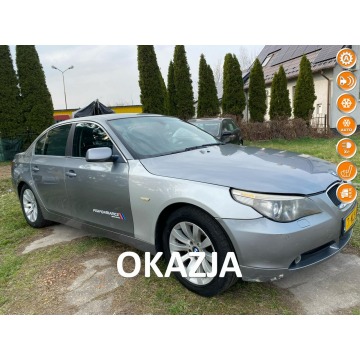 BMW 520 - 2.0 Benzyna 170KM 2005r. Sedan XENON Skóry Automat Do poprawek Kozak:)