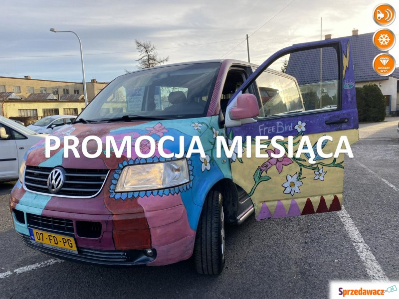Volkswagen Transporter  Bus 2008,  2.5 diesel - Na sprzedaż za 19 650 zł - Nysa