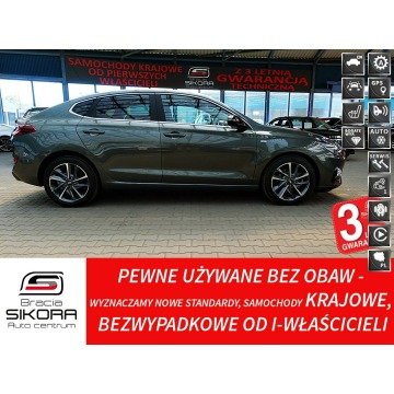 Hyundai i30 - FASTBACK AUTOMAT 160KM Navi+Kamera+Led 1WŁ KRAJOWY 100% Bezwypadk F23%
