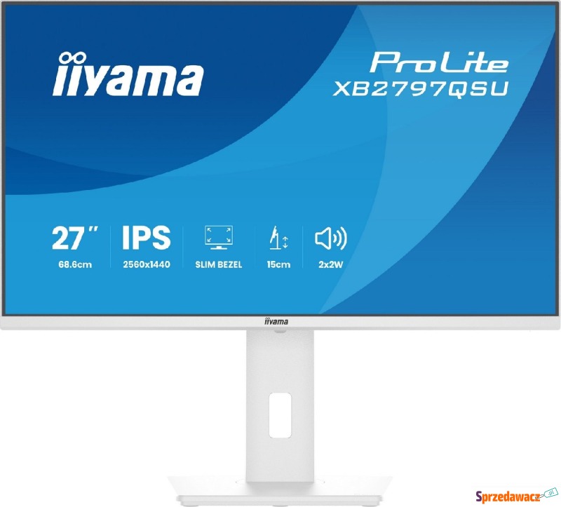 iiyama ProLite XB2797QSU-W1 - 75Hz | QHD | IPS... - Monitory LCD i LED - Radom