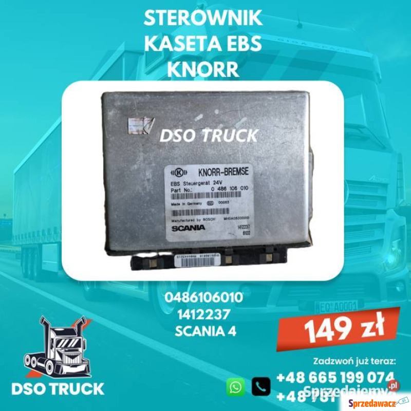 sterownik kaseta ebs knorr scania...