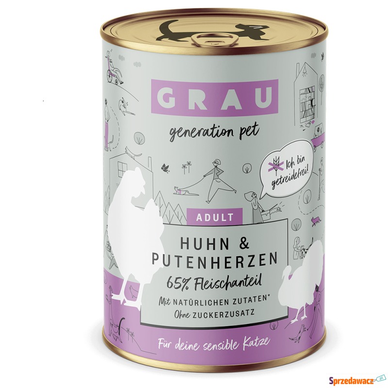 GRAU Schlemmertopfchen, 6 x 400...
