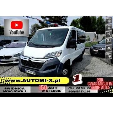 Citroen Jumper - -SPRZEDANY- 9 Osobowy * Nawiewy/Zamiana * Gwarancja - Automi-x.pl