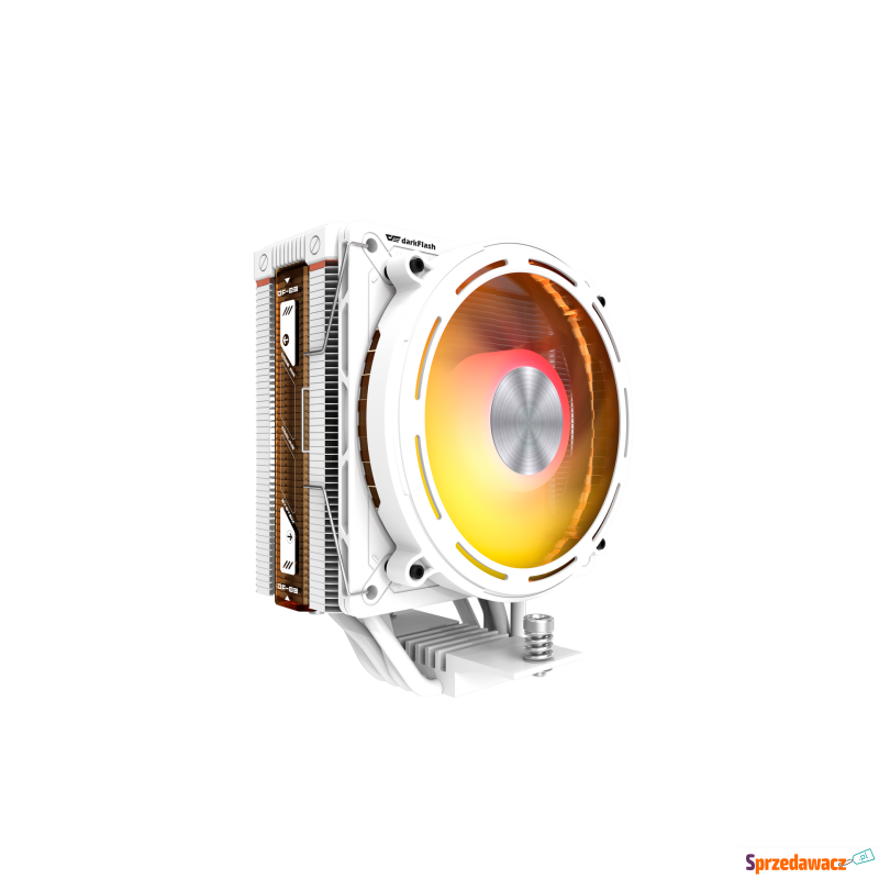 Chłodzenie CPU DARKFLASH E400 (białe) - Chłodzenie (Wiatraki,... - Gdańsk