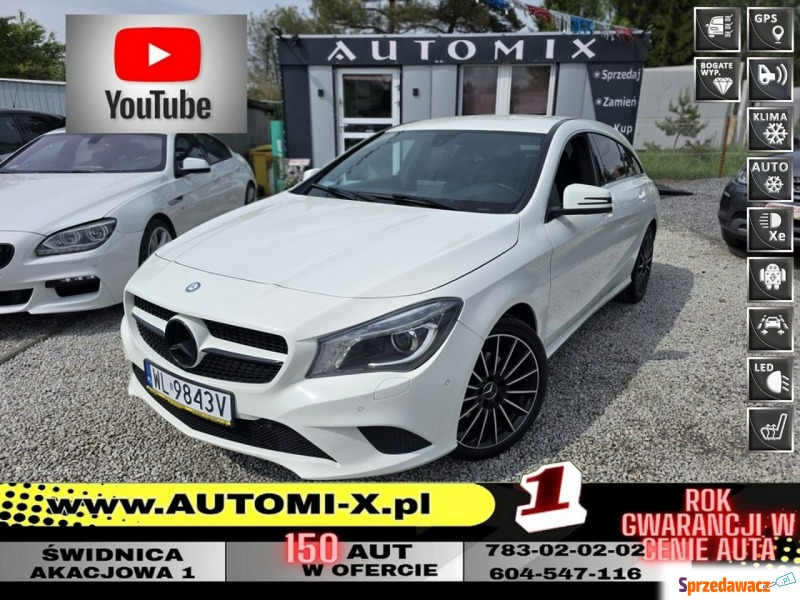 Mercedes - Benz CLA-klasa 2015,  1.6 benzyna - Na sprzedaż za 49 900 zł - Świdnica