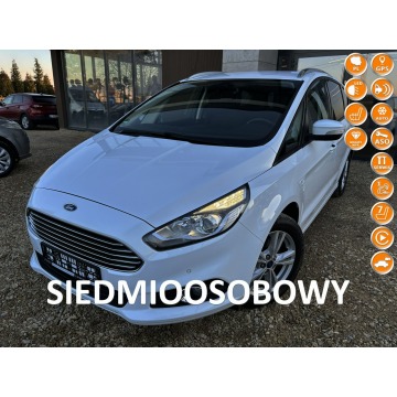 Ford S-Max - S-max 1.5 EcoBoost Business 160km LED nav 7 FOT serwis BEZWYPADEK 2017